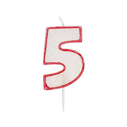 Red Outline Glitter, Piros...