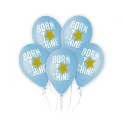 Born to Shine Blue léggömb,...