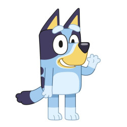 Bluey formapárna, díszpárna...
