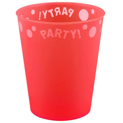 Red, Piros pohár, műanyag...