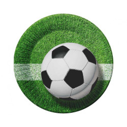 Football, Focis papírtányér...