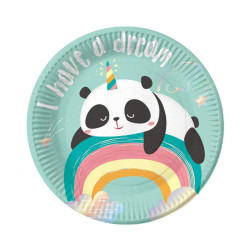 Panda Dreamy papírtányér 6...