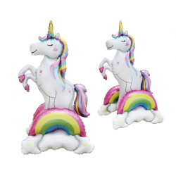 Unikornis 3D Rainbow fólia...