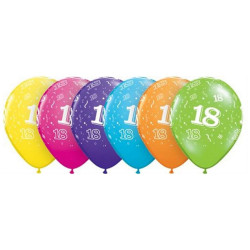 Színes Happy Birthday 18...