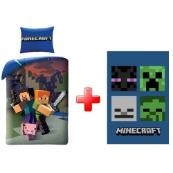 Minecraft Steve and Alex...