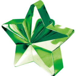 Zöld Green csillag alakú...