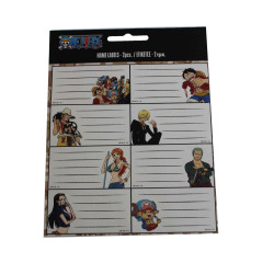One Piece Luffy füzetcímke...