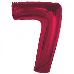 Piros 7-es Red szám fólia...