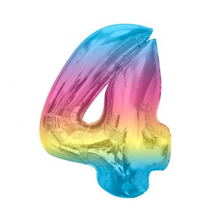 Színes 4-es Rainbow szám...