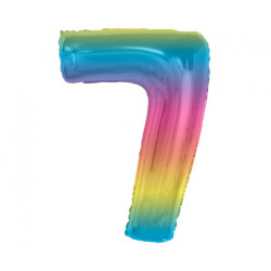 Színes 7-es Rainbow szám...