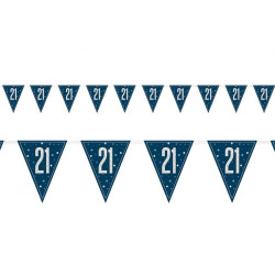 Happy Birthday 21 Blue...
