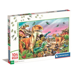 Dinoszaurusz Land 104 db-os...