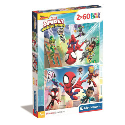 Pókember Spidey 2x60 db-os...
