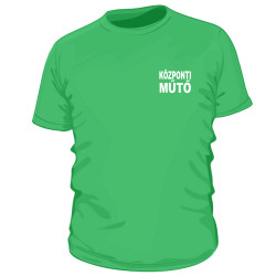 KÖZPONTI MŰTŐ, Zöld...