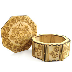 Kalocsai nyolcszögletű fa...