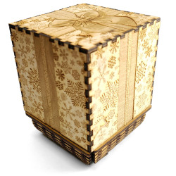 Karácsonyi fa díszdoboz,...