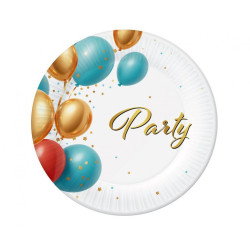 Party Balloon papírtányér 6...