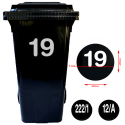Háztartási kuka 120L-es,...