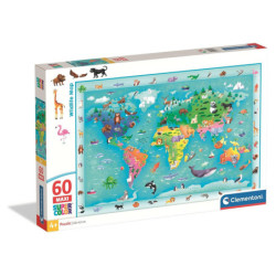 Térkép Wildlife 60 db-os...