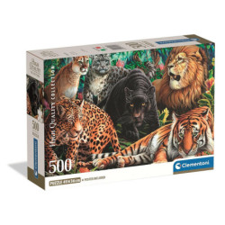 Állatos Wild Cats 500 db-os...