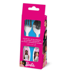 Barbie Stars fém evőeszköz...