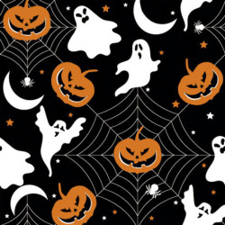 Halloween Scary Black...