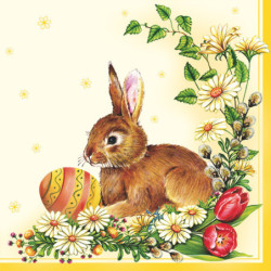 Húsvét Egg & Hare szalvéta...
