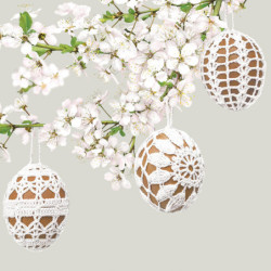 Húsvét Embroidered Eggs...