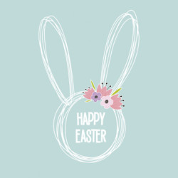 Húsvét Graphic Bunny...