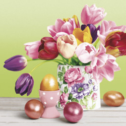 Húsvét Tulips Bouquet...