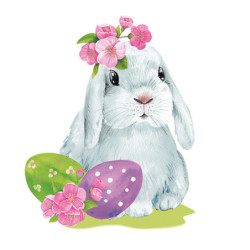 Húsvét Watercolour Bunny...