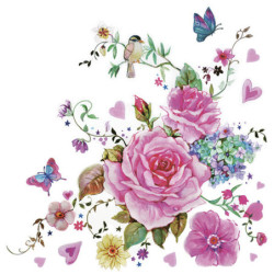 Virág Drawn Roses with...