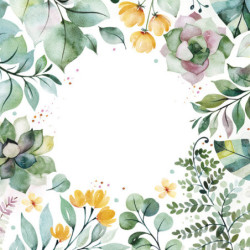 Virág Floral Frame szalvéta...