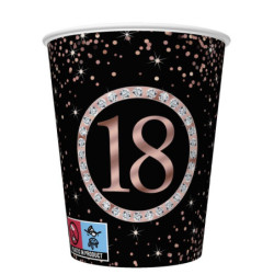 Happy Birthday 18 Rose Gold...