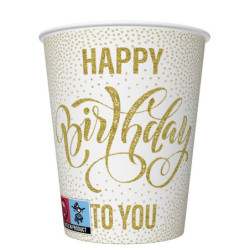 Happy Birthday Dotted Gold...