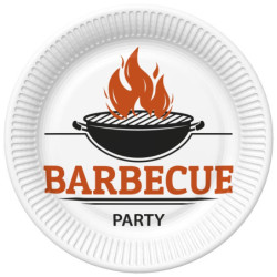 Barbecue Party papírtányér...