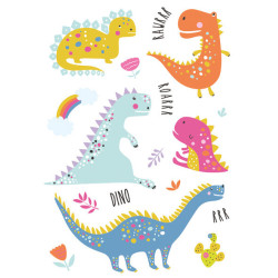 Dinoszaurusz Roar A/4 gumis...