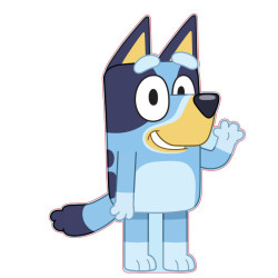 Bluey Wave formapárna,...