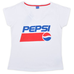 Pepsi White női rövid póló,...