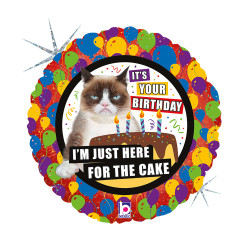 Grumpy Cat Cake Holo fólia...