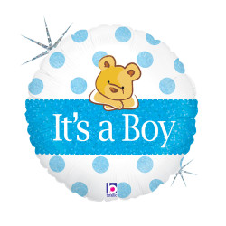Baby Boy Bear Holo fólia...