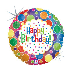 Happy Birthday Rainbow Dots...