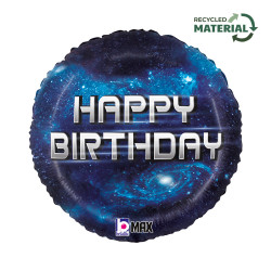 Happy Birthday Galaxy fólia...