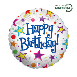 Happy Birthday Bright fólia...