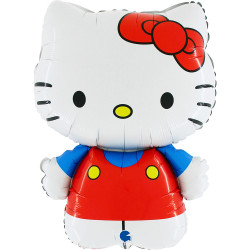 Hello Kitty Red fólia lufi...