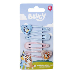 Bluey Heart hajcsat szett 4...