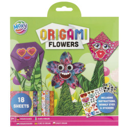 Színes Flowers origami...