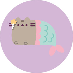 Pusheen Mermaid formapárna,...