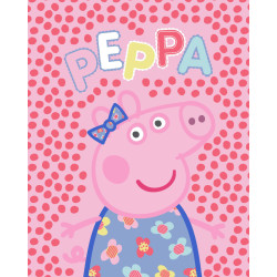 Peppa malac Dots flanel...