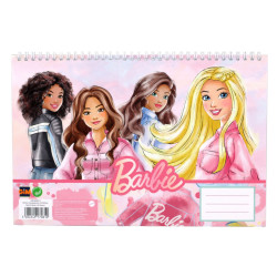 Barbie Paints A/4 spirál...